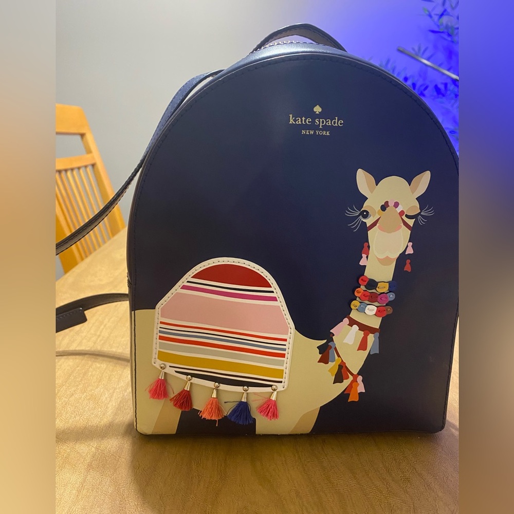 Kate Spade Camel Backpck